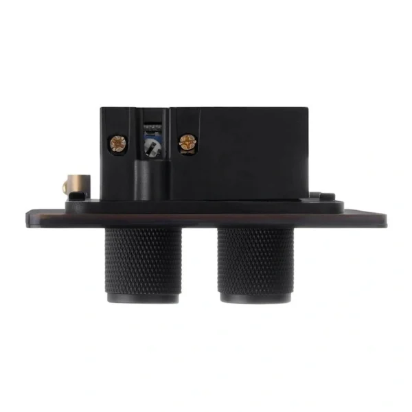 VERTICANA Wall Dimmer 2-Way Black Ściemniacz ścienny czarny podwójny - obrazek 4