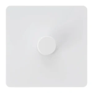 VERTICANA Wall Dimmer 1-Way White Ściemniacz ścienny biały pojedynczy - obrazek 3