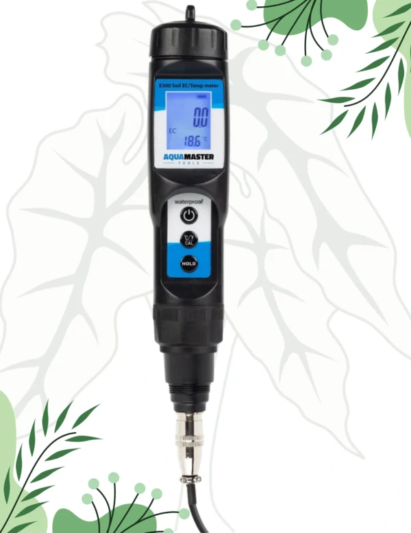 Aqua Master Tools E300 Pro Substrate - miernik EC & temperatury w ziemi - obrazek 4