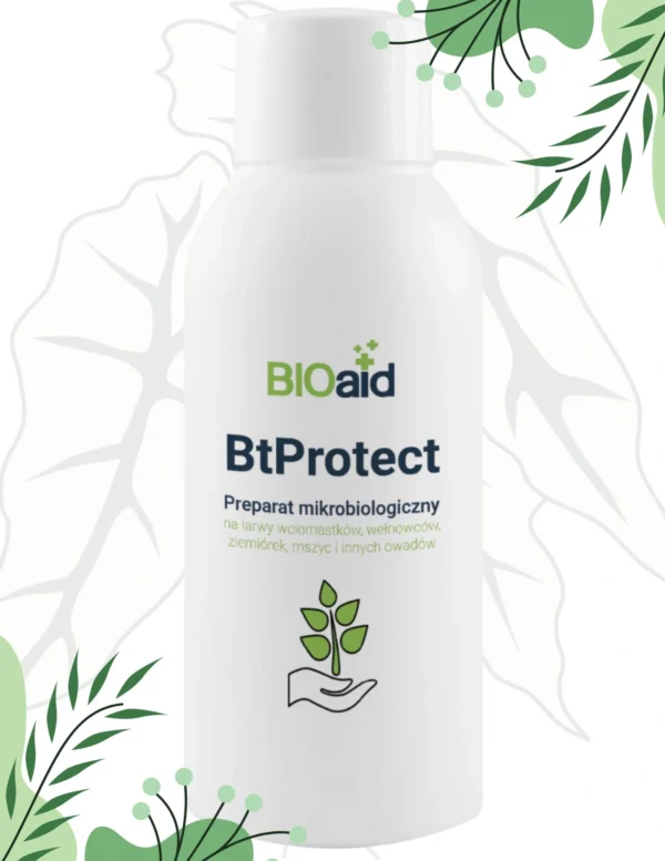 BtProtect 100ml BIOaid Preparat Na Wciornastki, Przędziorki