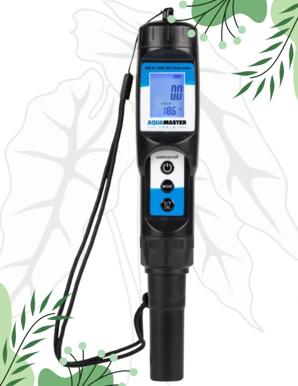 Aqua Master Tools E60 Pro Conductivity meter - miernik EC, PPM, TDS, Temp.