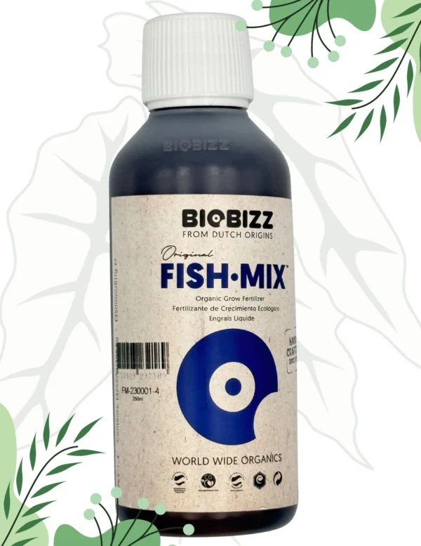 Biobizz Fish Mix 250ml Organiczny Nawóz Podnoszący Jakość Ziemi