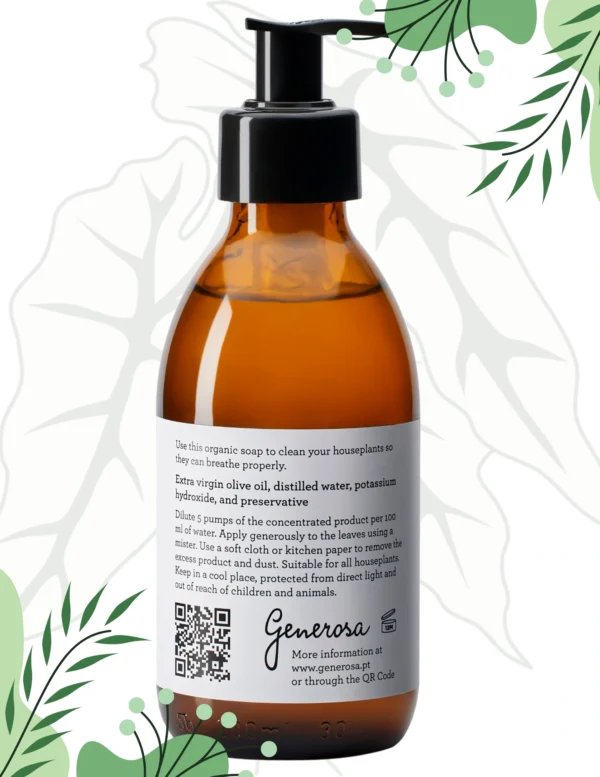 Naturalne mydło do liści 200 ml - Leaf Cleaner - obrazek 2
