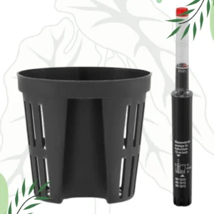 Zestaw Do Hydroponiki Leni Doniczka 5/5 + Wskaźnik H5