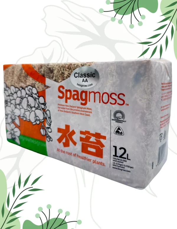 Mech Classic AA Sphagnum Naturalny Besgrow Sphagmoss 150g/12l Nowozelandzki