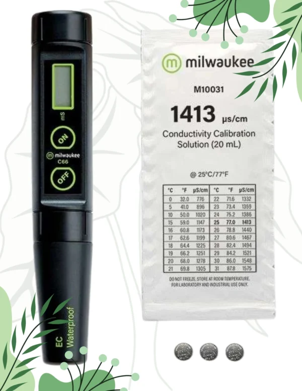 Milwaukee C66 miernik tester przewodności EC (konduktometr TDS/EC) - obrazek 4