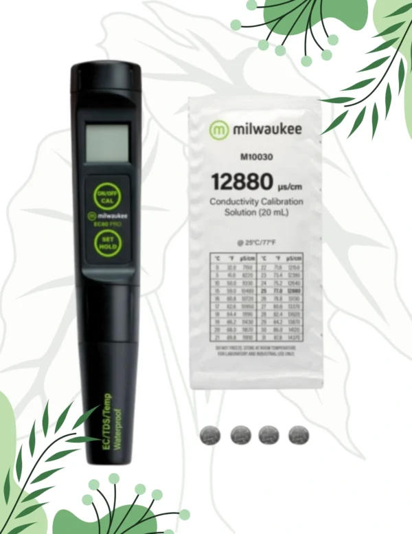 Milwaukee EC60 PRO miernik tester przewodności EC (konduktometr TDS/EC) - obrazek 5