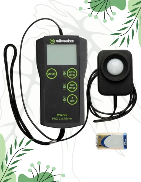 Milwaukee MW700 - miernik natężenia światła luksomierz elektroniczny 3-zakresy - obrazek 2