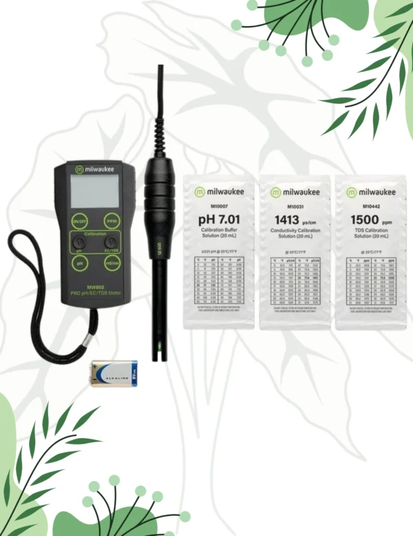Milwaukee MW806 PRO - miernik 4w1 pH/EC/TDS/Temp / combo meter - obrazek 2
