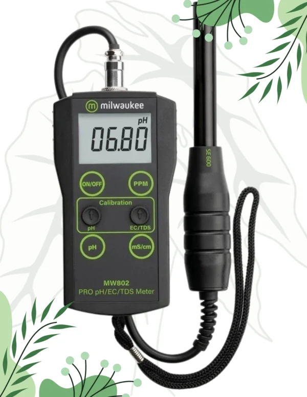 Milwaukee MW806 PRO - miernik 4w1 pH/EC/TDS/Temp / combo meter