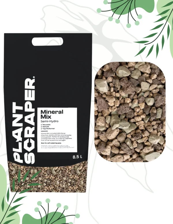 Mineral Mix Semi-Hydro 8,5 L – mineralny, przepuszczalny podłoże do uprawy pół-hydroponicznej