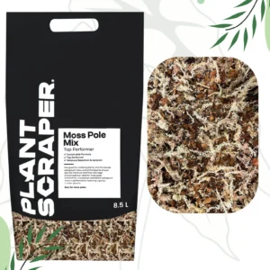 Premium Moss Pole Mix 8,5 L – mieszanka mchu sphagnum i chipsów kokosowych do palików i pnączy