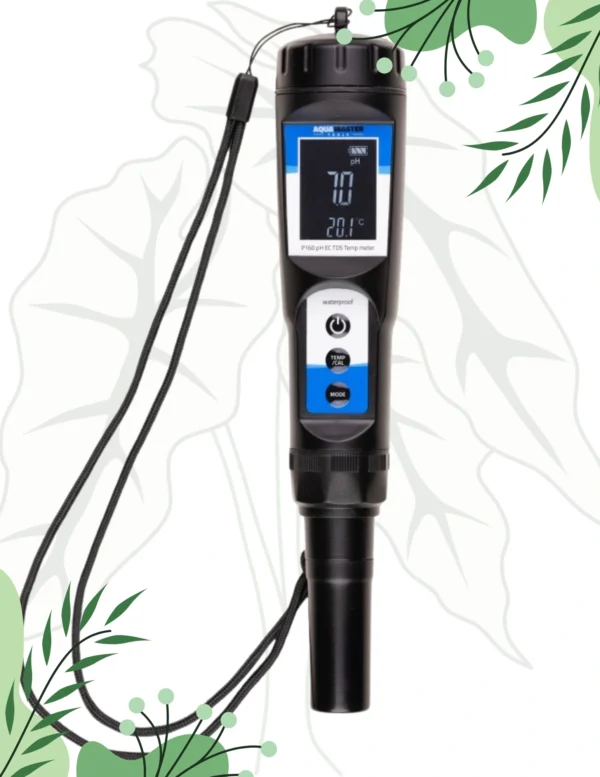 Aqua Master Tools P160 Pro 2 Combo pen - miernik pH, EC, TDS, PPM i temperatury - obrazek 3