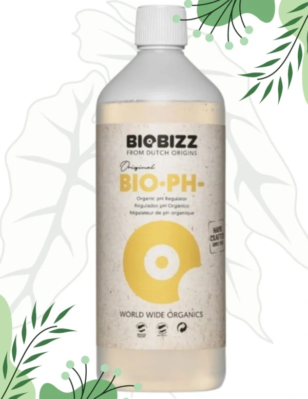 BioBizz Ph minus 250ml Organiczny Regulator Na Obniżenie Ph