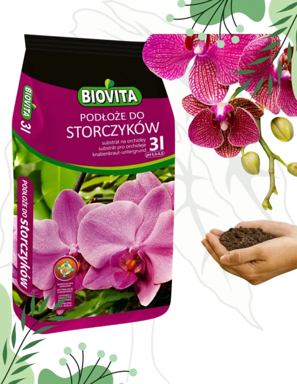 Podłoże Do Storczyków Orchidei Epifitów 3l