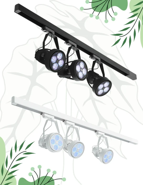 Verticana Żarówka LED 3x + Holder + Szyna Doświetlanie Roślin
