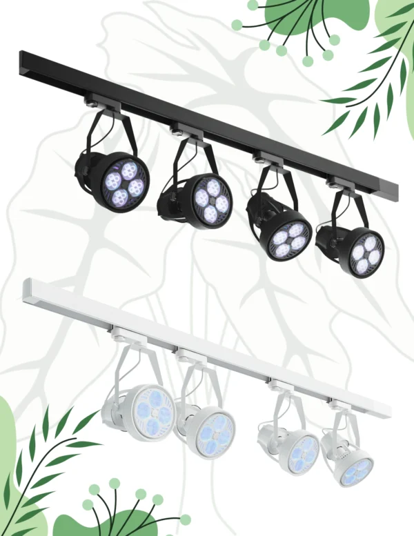Verticana Żarówka LED 4x + Holder + Szyna Doświetlanie Roślin