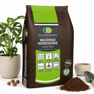 Włókno kokosowe Coco Peat 0-10 mm 5 l – rozluźnione podłoże kokosowe